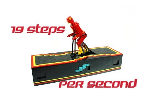 LEGO Flash Running (19 Steps Per Second) Kinetic Sculpture