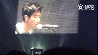 Chanyeol From EXO singing all of me (cover)