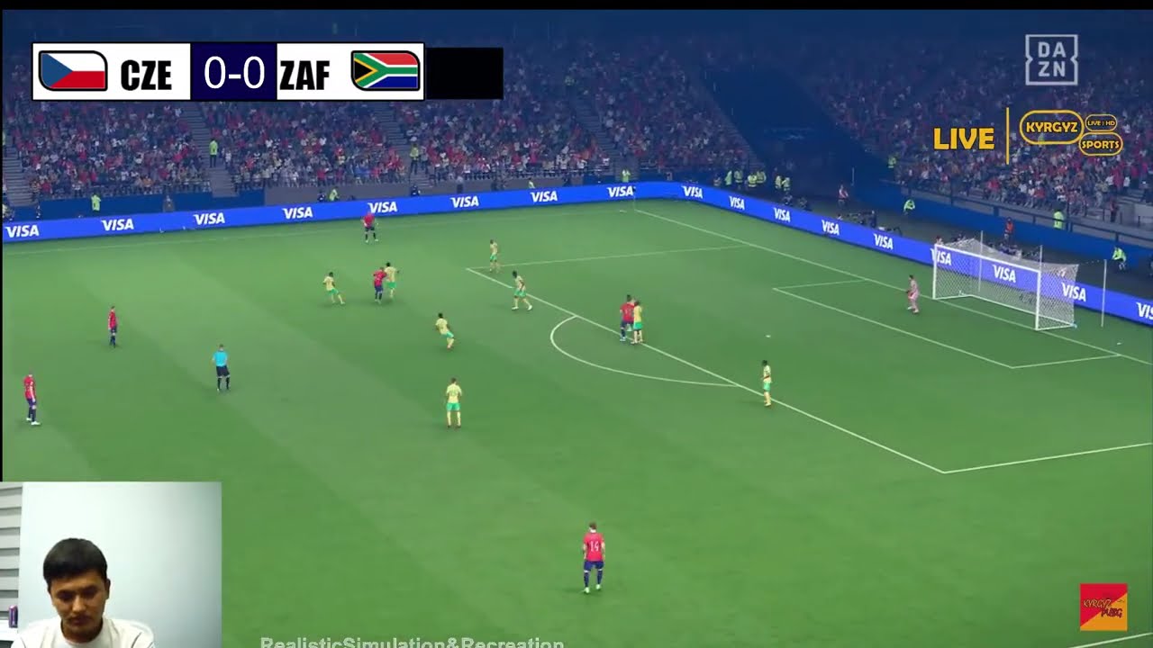 🔴LIVE : CZECH vs SOUTH AFRICA | eFootball PES 2021 Video Game Simulation PC