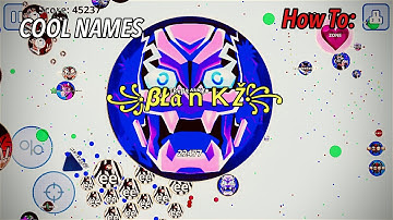 How To Use Cool Names On Agar.io Mobile.