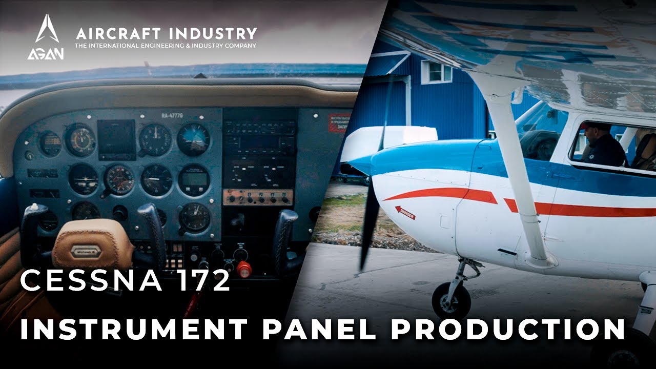 Cessna 172 - [Instrument Panel Production] - YouTube