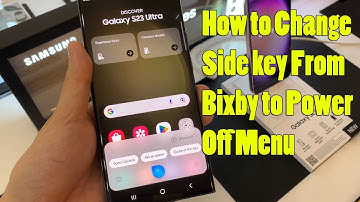 Samsung Galaxy S23/S23+/Ultra: How to Change Side key From Bixby to Power Off Menu
