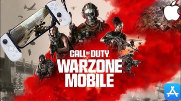 Warzone mobile on iPhone with Backbone controller  - Warzone Mobile gameplay