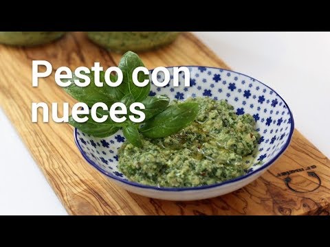 Video: Cómo Hacer Salsa Pesto Con Nueces