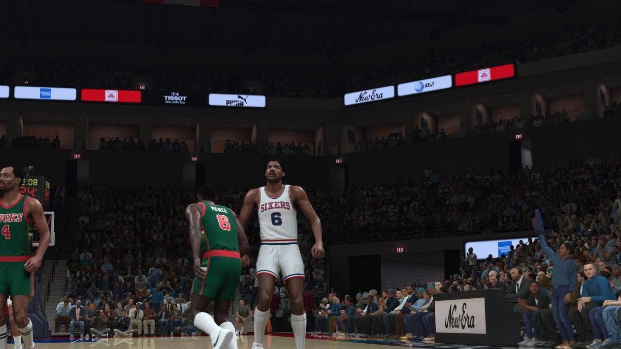 NBA84 Nov Milwaukee Bucks at Philadelphia 76ers