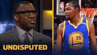 'KD doesn't get it': Shannon Sharpe strongly disagrees how KD handles the media | NBA | UNDISPUTED