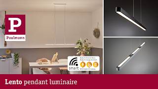 Lento Smart Pendant Light – modern lighting, smart control