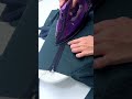 Another way to shorten and process the edge of zipper 🧵#tanyataidi_hailey_harry #sewingtutorial