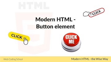 Learn HTML - Button element