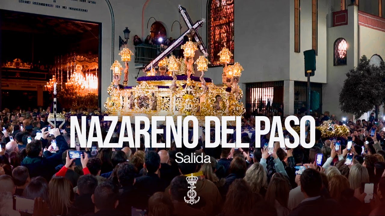 [4K] Nazareno del Paso | Salida Jueves Santo | 𝐁𝐂𝐓 𝐏𝐚𝐬𝐨 𝐲 𝐄𝐬𝐩𝐞𝐫𝐚𝐧𝐳𝐚