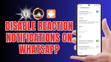 How to Disable Reaction Notifications on WhatsApp