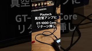 Playtech 真空管アンプ Nova 15TにGT-1000 Core（Tweedモデル）をリターン挿し