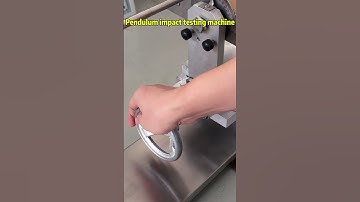Pendulum Impact Testing Machine With Adjustable Height And Impact Speed For Flexible Testing