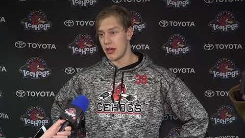 Victor Ejdsell Post Game Interview March 24, 2018