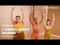 10minute barre butt workout with alexis turner  popsugar fitness