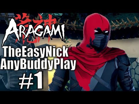 Видео: Aragami. Кооператив с AnyBuddyPlay. #1.