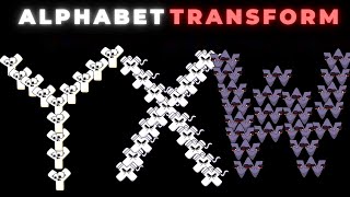 Alphabet Lore Snakes Transform Letters (L-Z)