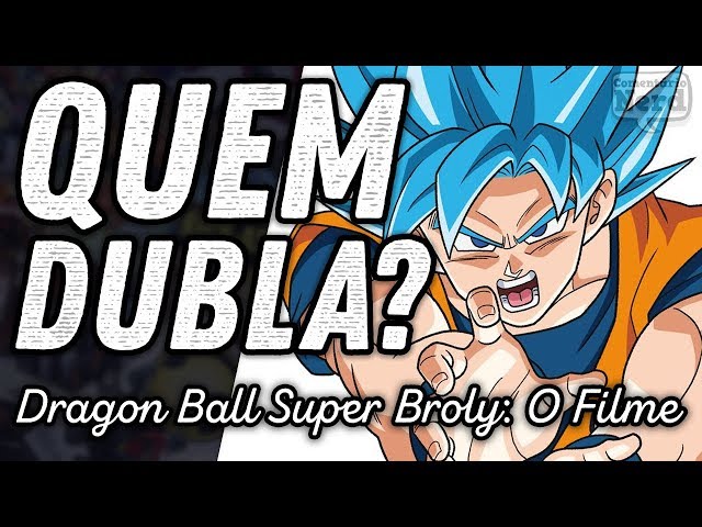 Dado Monteiro a voz do grande Broly. #dragonball #dragonballsuper #go