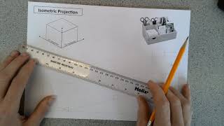 Isometric drawing task- Using a photo as reference