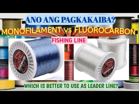 MONO vs FLUORO - MGA KATANGIAN AT PAGKAKAIBA | WHICH IS BEST USE AS LEADER LINE