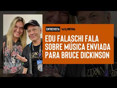 EDU FALASCHI FALA SOBRE MÚSICA ENVIADA PARA BRUCE DICKINSON