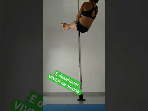 #desafio #pole dance #atividade física 💜💜🌺🌺