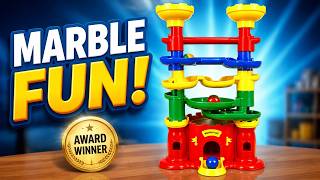 Castle Marbleworks® a great marble run toy.