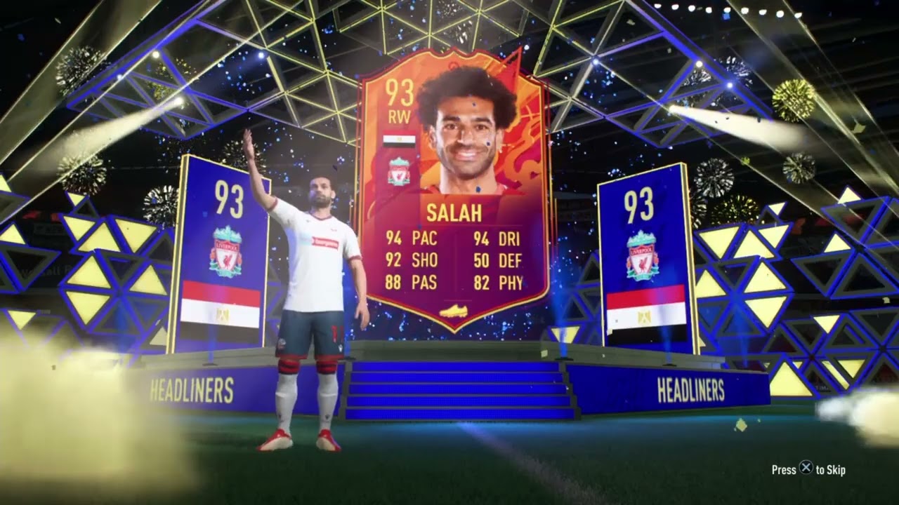 FIFA 22 HEADLINER SALAH IN A PACK!!😱🔥    
