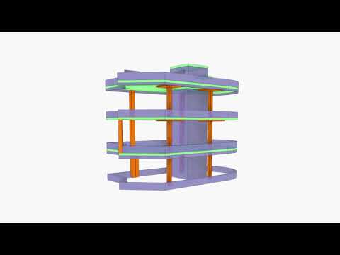 Generated formwork by Dynamo in Revit