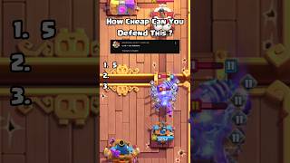 How Cheap Can You Defend This ? Electro Wizard and Evo Skeleton | 5 Elixir #clashroyale