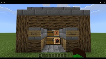 Automatic charcoal generator in Minecraft