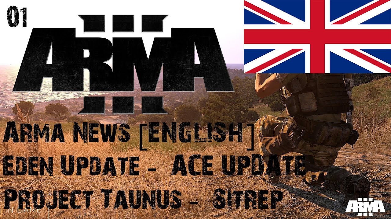 [RPGX] Arma News #01 - Project Taunus (German Map) - ACE Update - New Server Browser [ENGLISH]