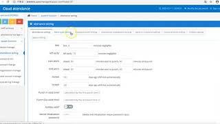 EPORDO  Cloud Attendance software video- attendance setting