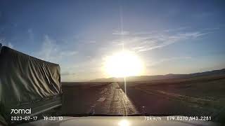 Казахстан. Дороги в Кегенском районе. Кегень - Чарын. Kazakhstan. July 2023. The roads