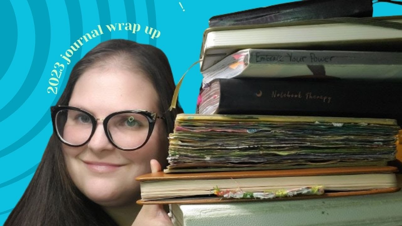 Sharing my 2023 journal wrapup my daily journals as well
