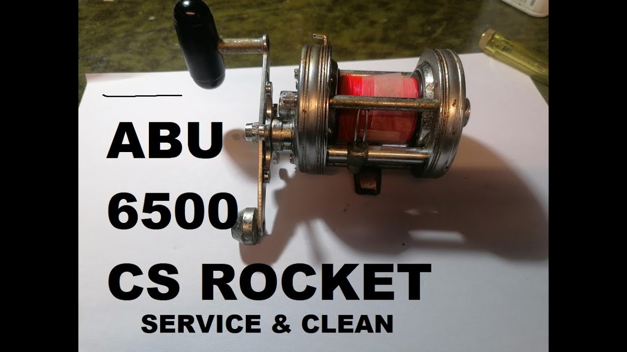 ABU 6500cs rocket service and clean 