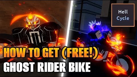 (AUT) How to get Ghost Rider or Hell Cycle For FREE! | A Universal Time Roblox