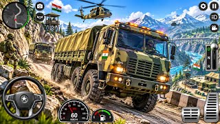 Army Truck Rescue Simulator 3D - US Military Cargo Truck Driving - Android GamePlay screenshot 5
