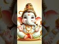 Jai ganesha jai ganesha deva  shreeganesh  song ganesha  viral  shorts  youtubeshorts