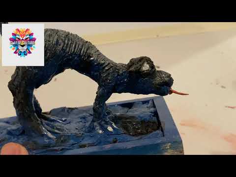 Scary 'Sigbin' Creature in the Philippines I Sculpture Vlog #002 - YouTube