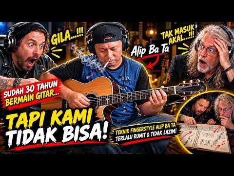 GILA‼️SUDAH 30 TAHUN BERMAIN GITAR TAPI KAMI TIDAK BISA⁉️TEKNIK ALIP BA TA TAK MASUK AKAL