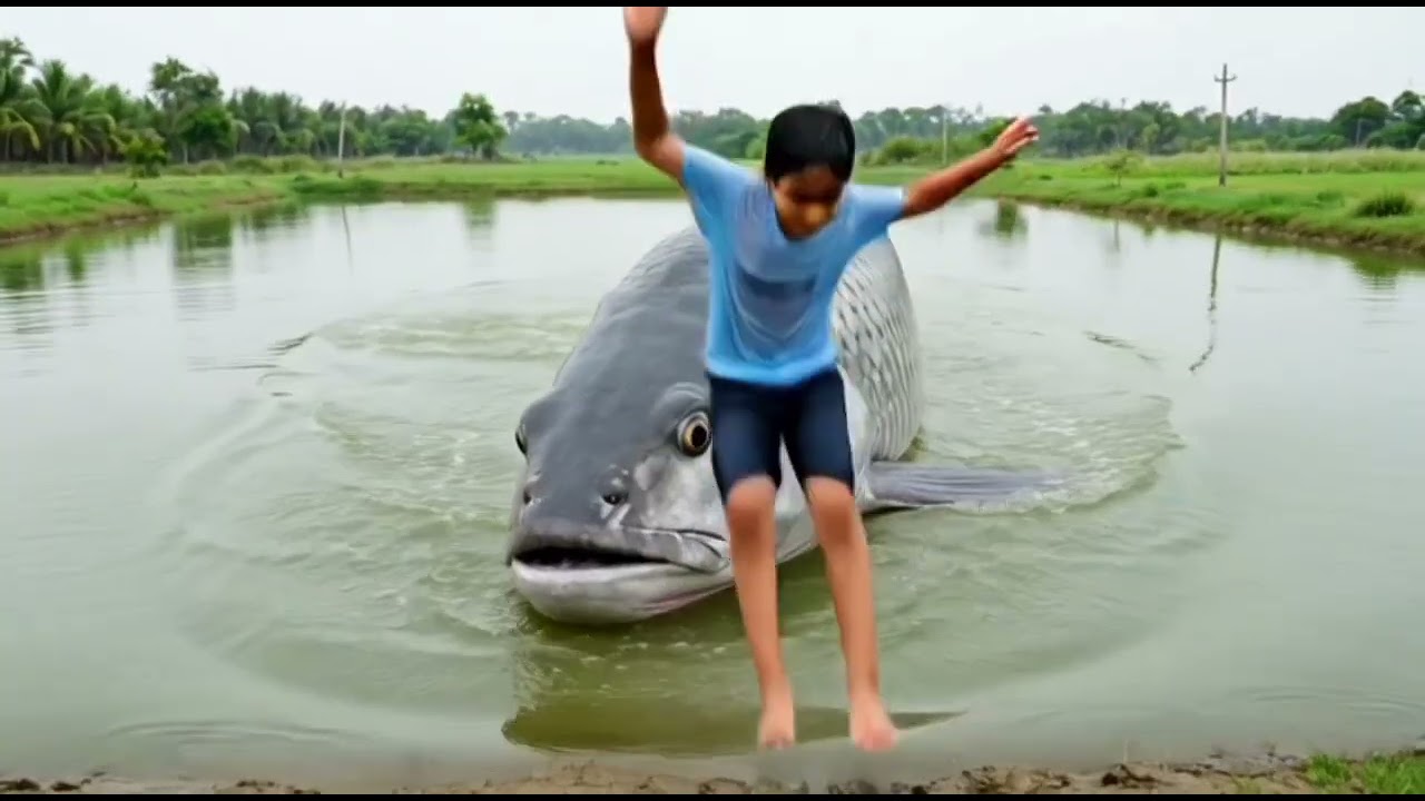 Big Fish Saves Boy | Emotional Animal Rescue Story | Amazing Fish Hero