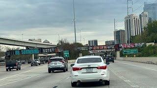 Driving Clear Across Houston Texas On I-10 In Just 1 Hour!