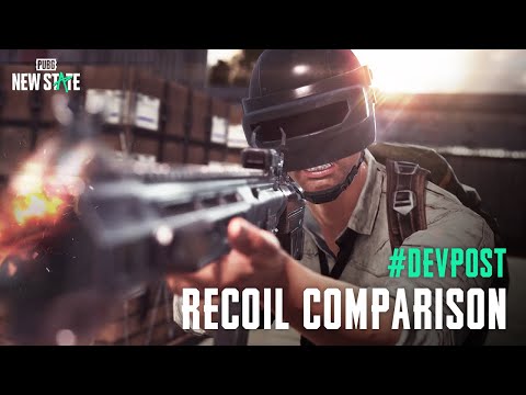 PUBG: NEW STATE | DevPost: Recoil Comparison