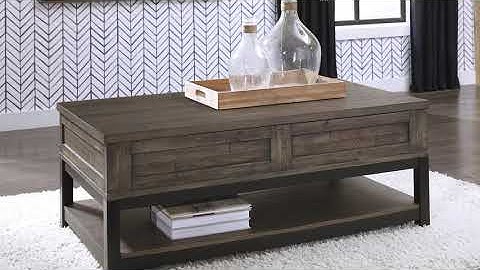 Johurst Rect Lift Top Cocktail Table in Grayish Brown T444-9 by Ashley