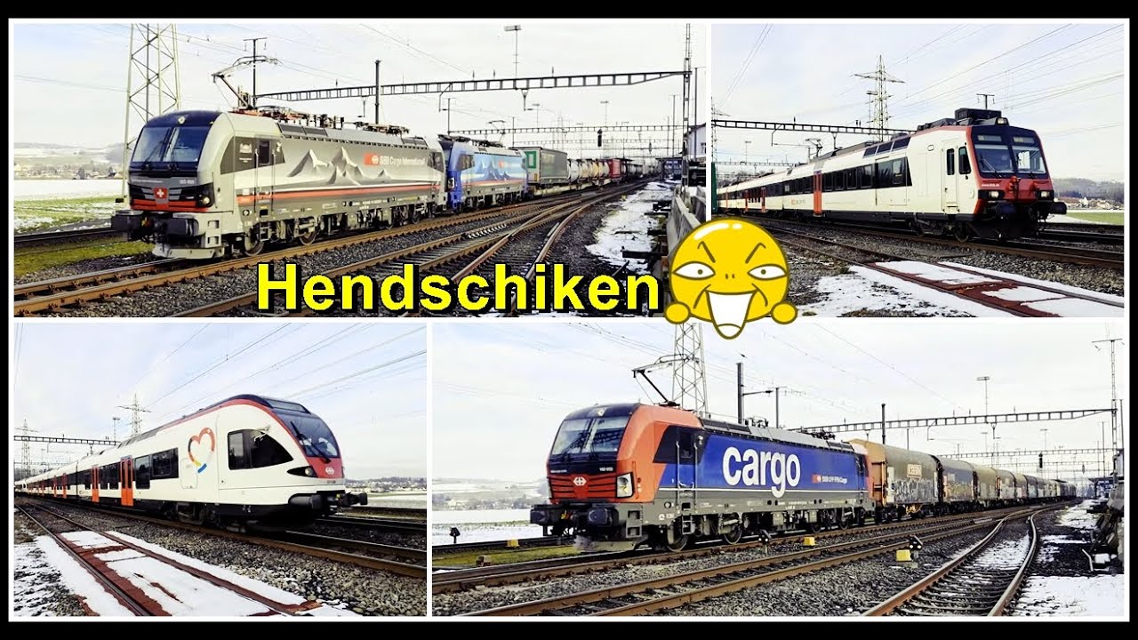 Zugsichtungen bei Hendschiken | Kanton Aargau | Schweiz 2026