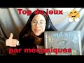 Top slections de jeux de socit par mcaniques de jeux  jeuxdesocit top boardgames fr