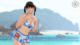 DOAX3 Scarlet - Leifang Thyme Special: full relaxation gravures, pole dance & more