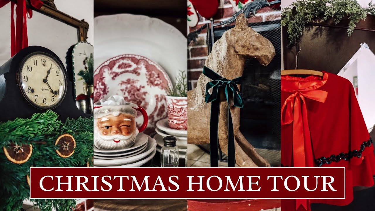 VICTORIAN CHRISTMAS HOME TOUR 2023 // Dark & Moody Christmas Decorating Ideas