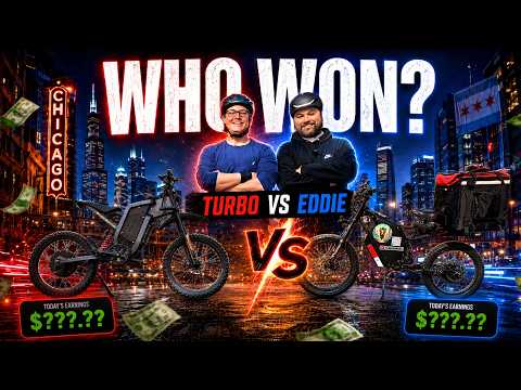 Who Makes More on Uber Eats? Chicago Bike Battle